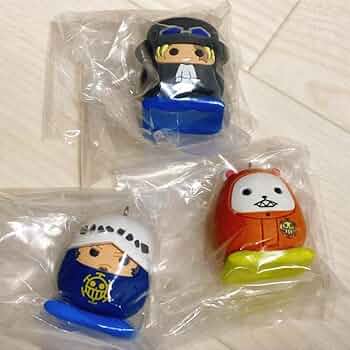 ワンピース　ダルマチャーム　５個セット Amazon.co.jp: ONE PIECE ダルマチャーム ロー ベポ サボ セット